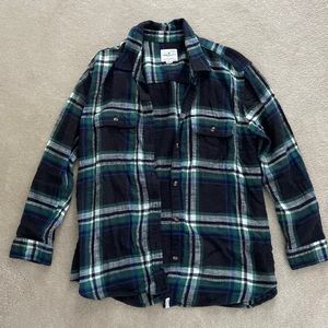 American Eagle Oversized Fit Flannel Shirt